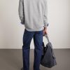 Logo-Embroidered Striped Cotton-Jersey Sweater - BK Logo-Embroidered Striped Cotton-Jersey Sweater - BK