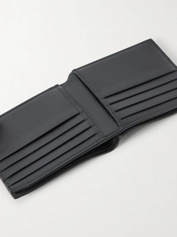 Arabella Logo-Debossed Leather Billford Wallet - E1 Arabella Logo-Debossed Leather Billford Wallet - E1