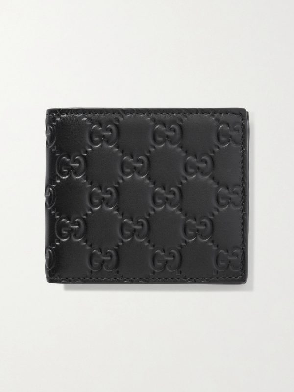 Arabella Logo-Debossed Leather Billford Wallet Arabella Logo-Debossed Leather Billford Wallet