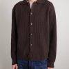 Ribbed-Knit Wool Cardigan - FR Ribbed-Knit Wool Cardigan - FR