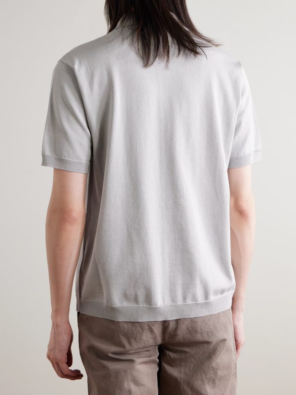 Organic Cotton and Silk-Blend Shirt - BK Organic Cotton and Silk-Blend Shirt - BK