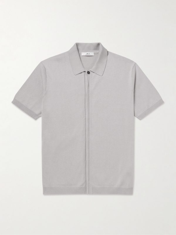 Organic Cotton and Silk-Blend Shirt Organic Cotton and Silk-Blend Shirt