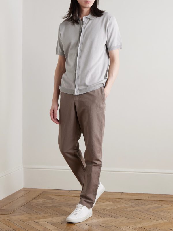 Organic Cotton and Silk-Blend Shirt - OU Organic Cotton and Silk-Blend Shirt - OU