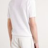 Honeycomb-Knit Organic Cotton Polo Shirt - BK Honeycomb-Knit Organic Cotton Polo Shirt - BK