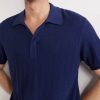 Silk and Cotton-Blend Knitted Polo Shirt - CU Silk and Cotton-Blend Knitted Polo Shirt - CU