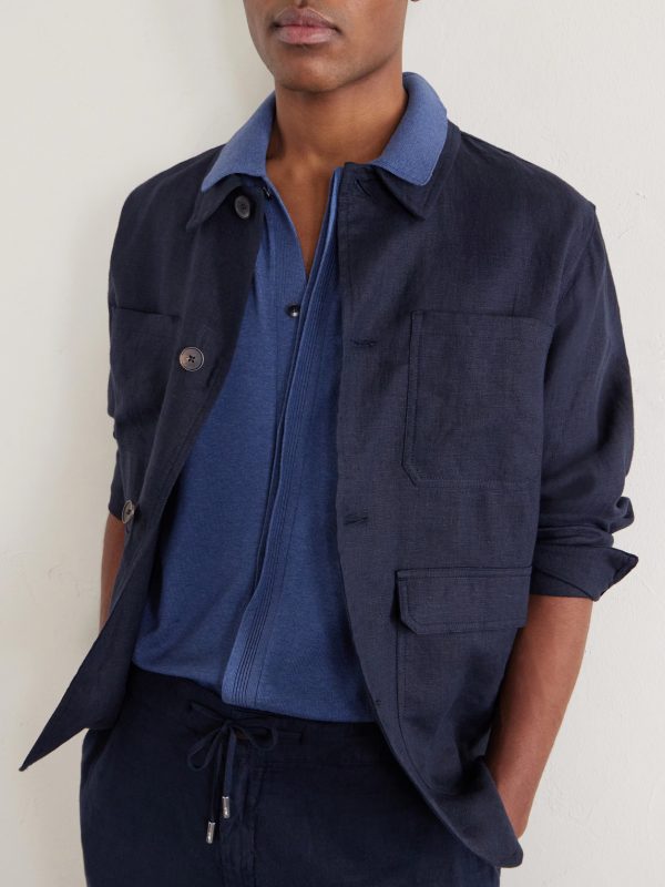Organic Cotton and Silk-Blend Shirt - CU