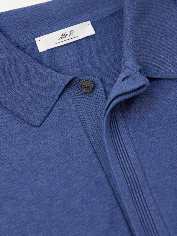 Organic Cotton and Silk-Blend Shirt - E1