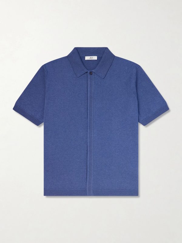 Organic Cotton and Silk-Blend Shirt