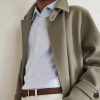 Cutaway-Collar Cotton, Linen and Cashmere-Blend Shirt - CU