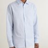 Cutaway-Collar Cotton, Linen and Cashmere-Blend Shirt - FR