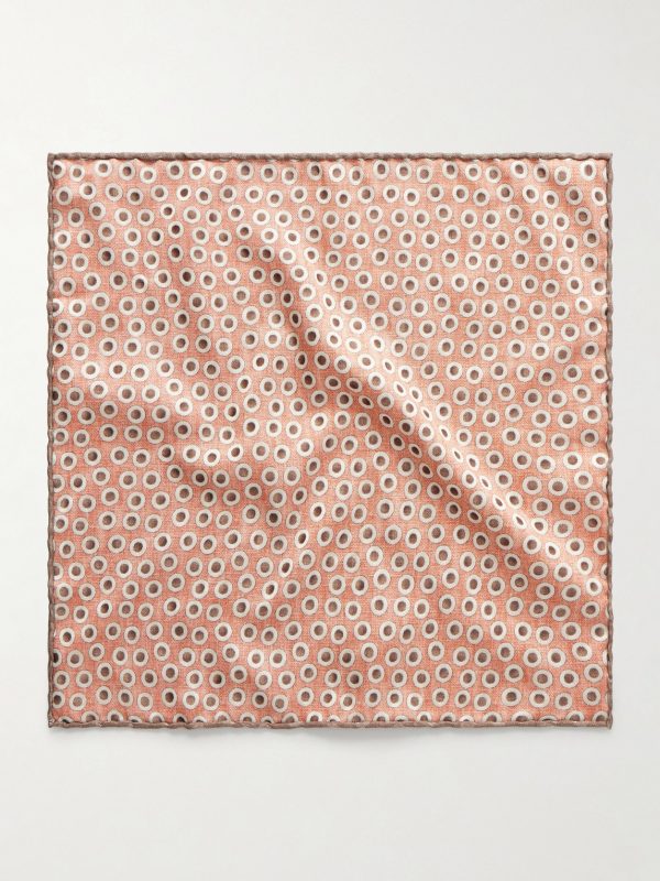 Polka-Dot Silk Pocket - FR Polka-Dot Silk Pocket - FR