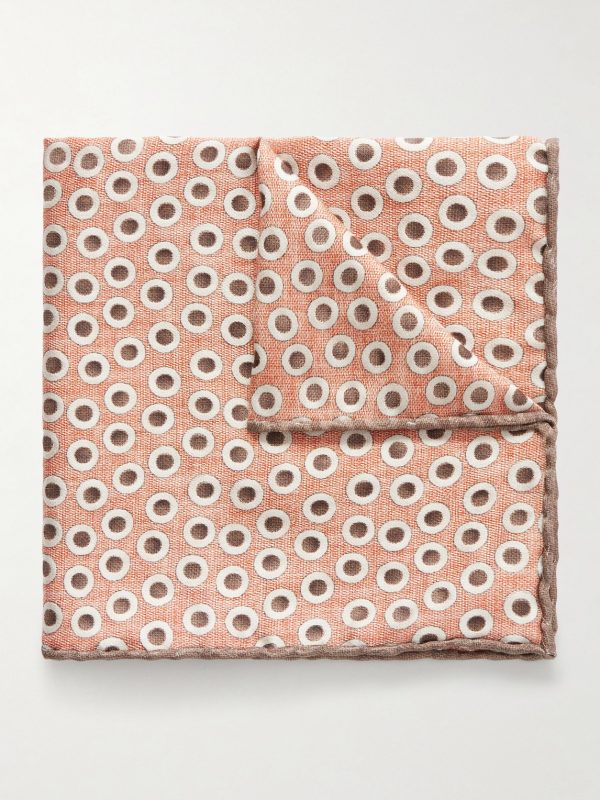 Polka-Dot Silk Pocket Polka-Dot Silk Pocket