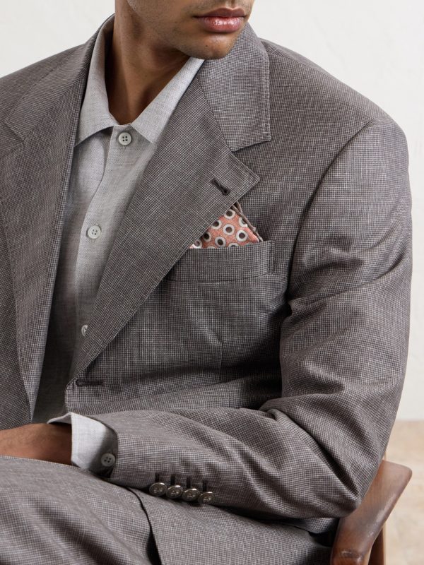 Polka-Dot Silk Pocket - OU Polka-Dot Silk Pocket - OU