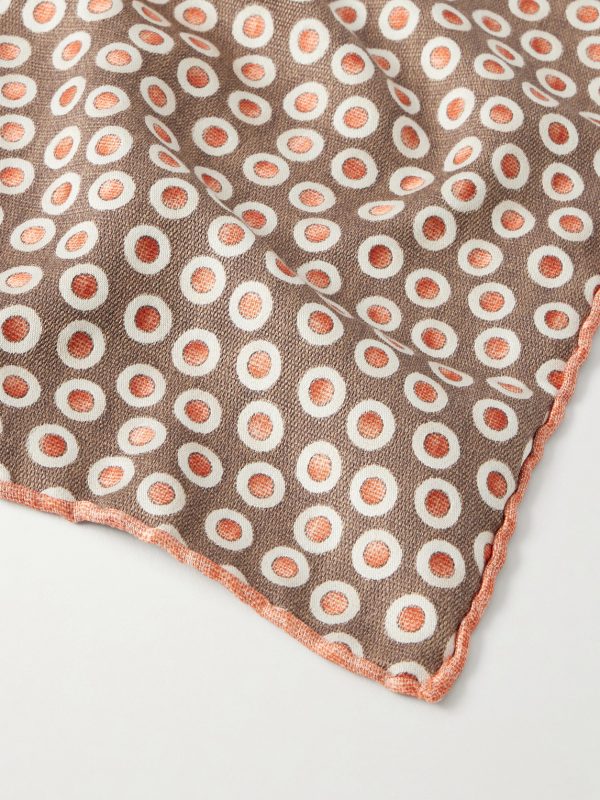 Polka-Dot Silk Pocket - CU Polka-Dot Silk Pocket - CU