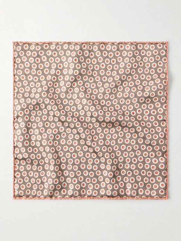 Polka-Dot Silk Pocket - FR Polka-Dot Silk Pocket - FR