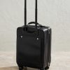 Full-Grain Leather Carry-On Suitcase - BK Full-Grain Leather Carry-On Suitcase - BK