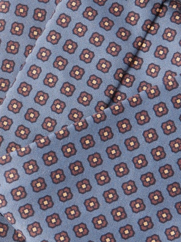 9cm Printed Silk Tie - CU