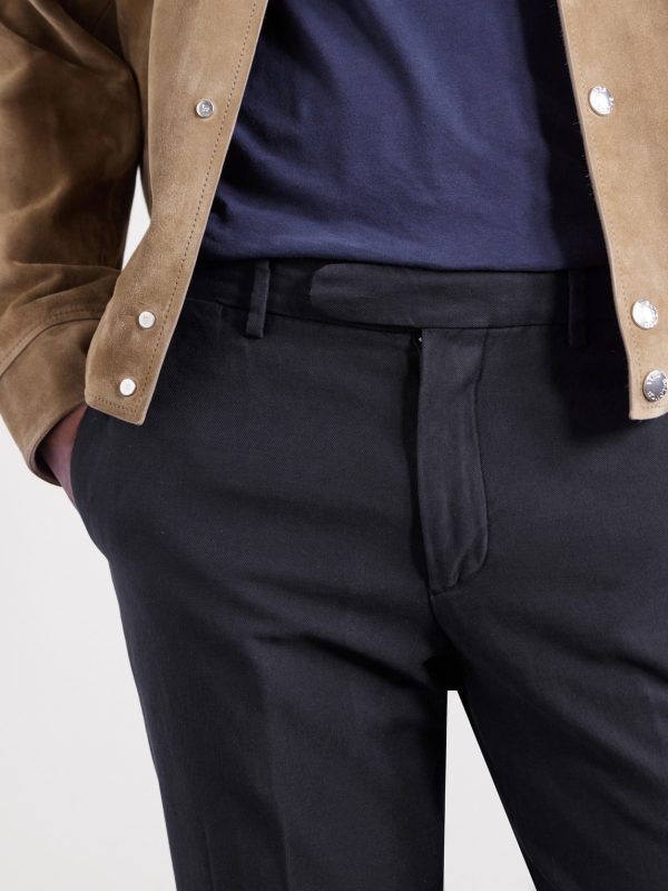 Straight-Leg Cotton-Blend Chinos - CU Straight-Leg Cotton-Blend Chinos - CU