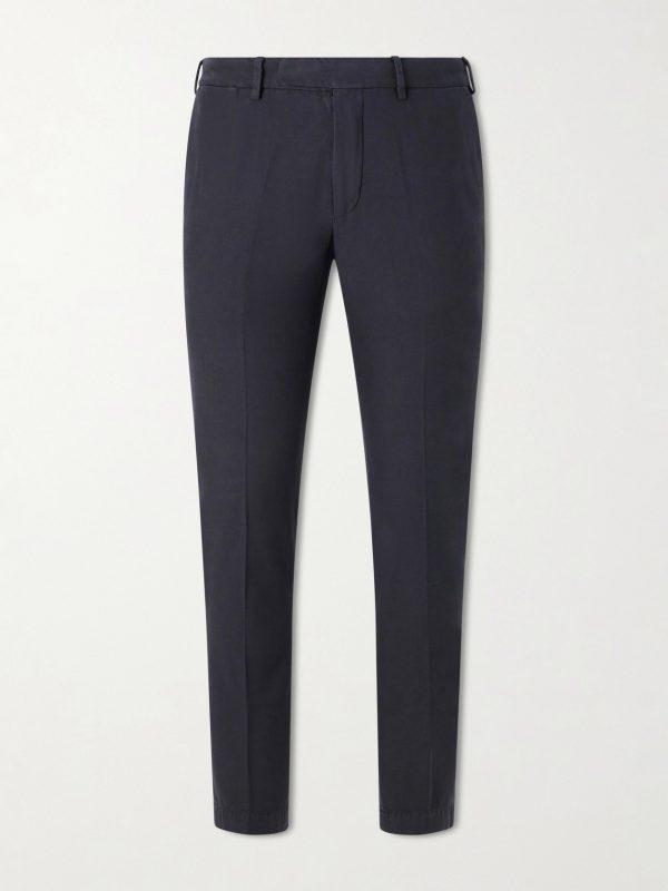 Straight-Leg Cotton-Blend Chinos Straight-Leg Cotton-Blend Chinos