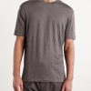 Linen-Blend T-Shirt - FR