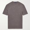 Linen-Blend T-Shirt