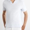 Terry-Cotton Polo Shirt - FR