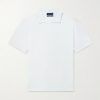Terry-Cotton Polo Shirt