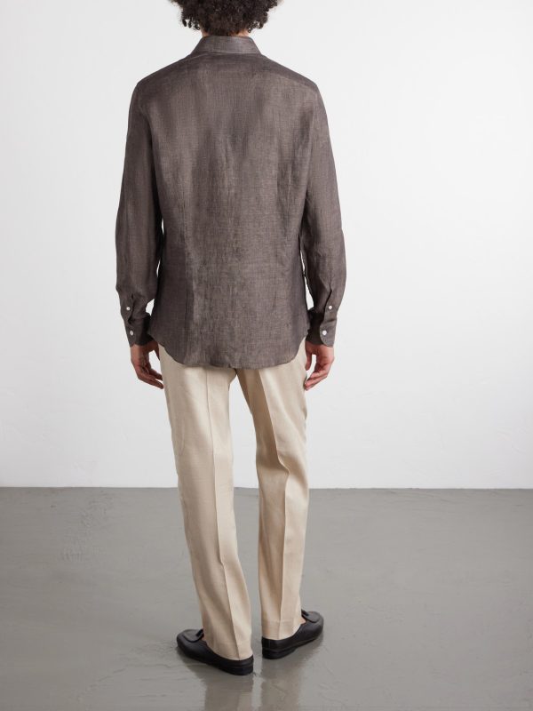 Linen Shirt - BK Linen Shirt - BK