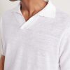 Linen and Cotton-Blend Polo Shirt - CU Linen and Cotton-Blend Polo Shirt - CU
