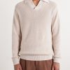 Cotton Long Sleeve Polo - FR