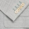 Wool, Silk and Linen-Blend Blazer - E1