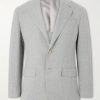 Wool, Silk and Linen-Blend Blazer