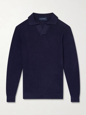 Cotton Polo Sweater Cotton Polo Sweater