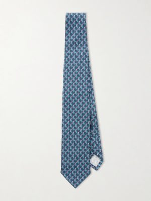 8cm Printed Silk Tie