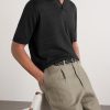 Linen and Cotton-Blend Polo Shirt - CU Linen and Cotton-Blend Polo Shirt - CU