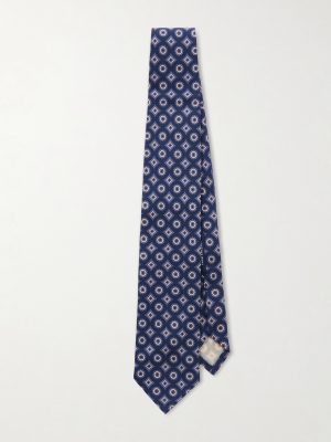 8cm Printed Silk Tie