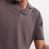 Linen and Cotton-Blend Polo Shirt - CU
