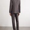 Wool, Linen and Silk-Blend Suit - BK Wool, Linen and Silk-Blend Suit - BK