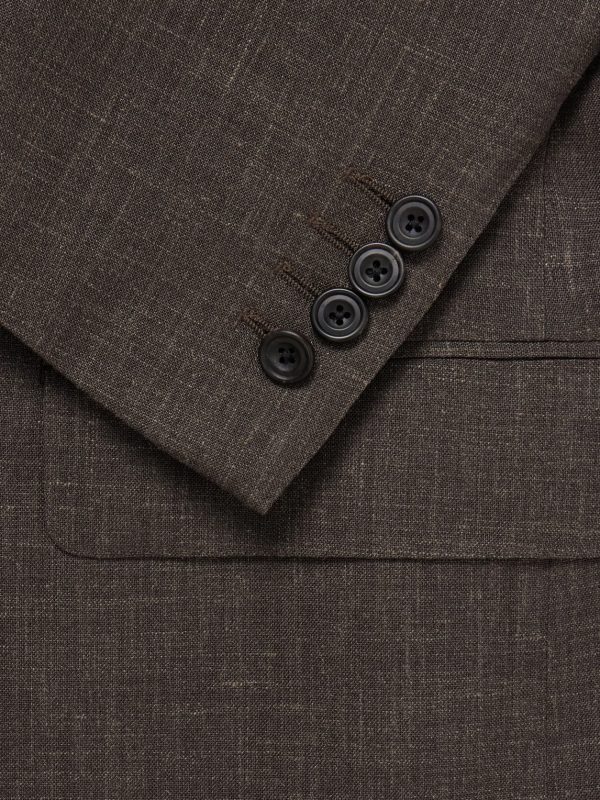 Wool, Linen and Silk-Blend Suit - E1 Wool, Linen and Silk-Blend Suit - E1