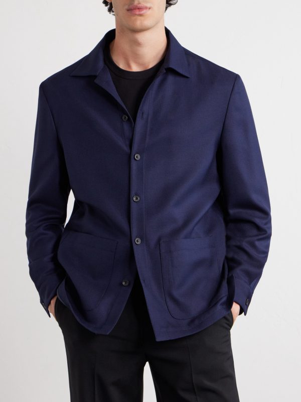 Wool Overshirt - FR Wool Overshirt - FR