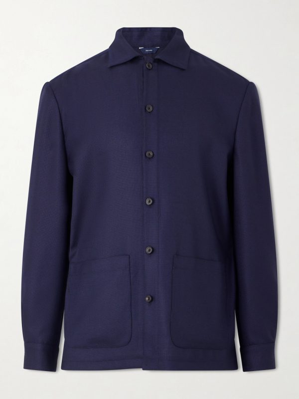 Wool Overshirt Wool Overshirt