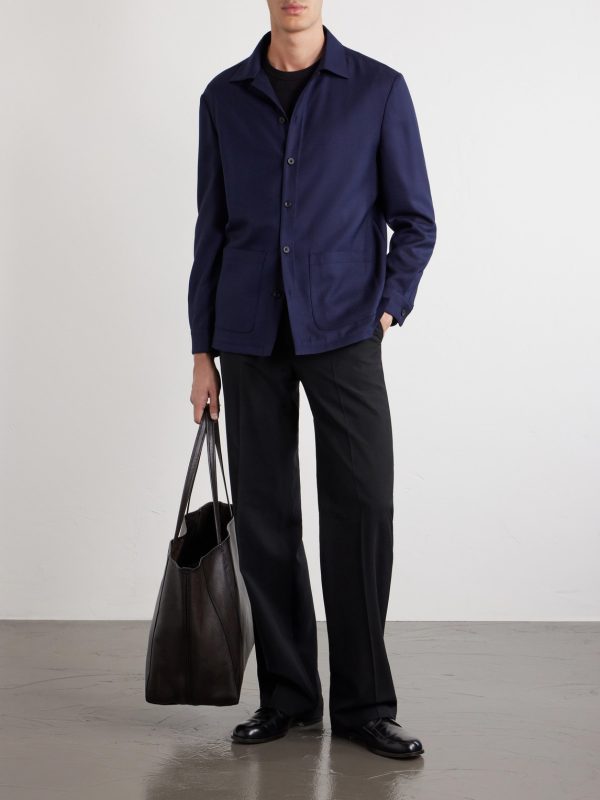 Wool Overshirt - OU Wool Overshirt - OU