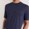Linen-Blend T-Shirt - CU