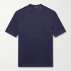 Linen-Blend T-Shirt