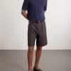 Linen-Blend T-Shirt - OU