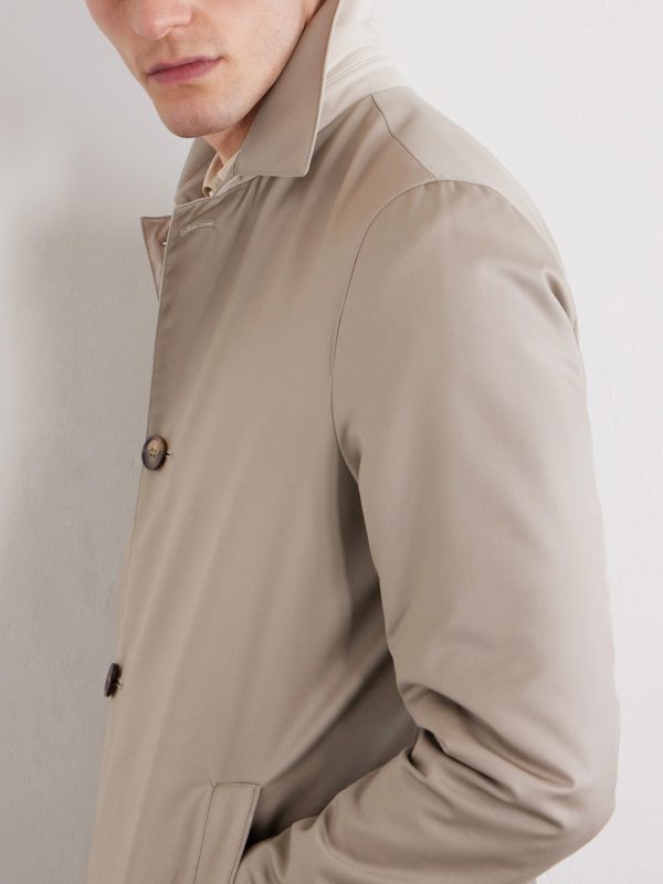 Reversible Wool-Twill Coat - CU