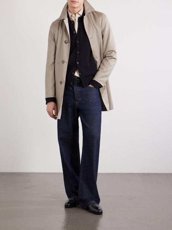 Reversible Wool-Twill Coat - OU