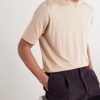 Cashmere and Silk-Blend Knitted T-Shirt - CU Cashmere and Silk-Blend Knitted T-Shirt - CU