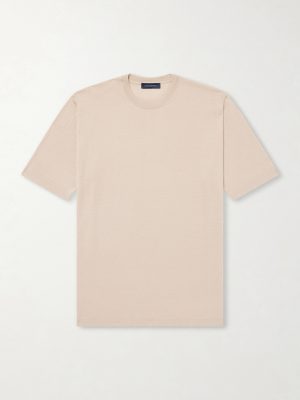 Cashmere and Silk-Blend Knitted T-Shirt
