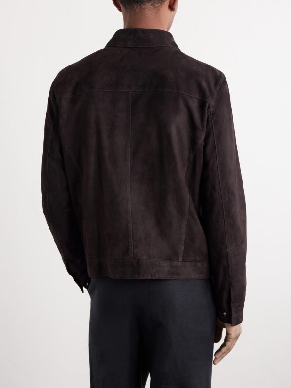 Suede Bomber Jacket - BK